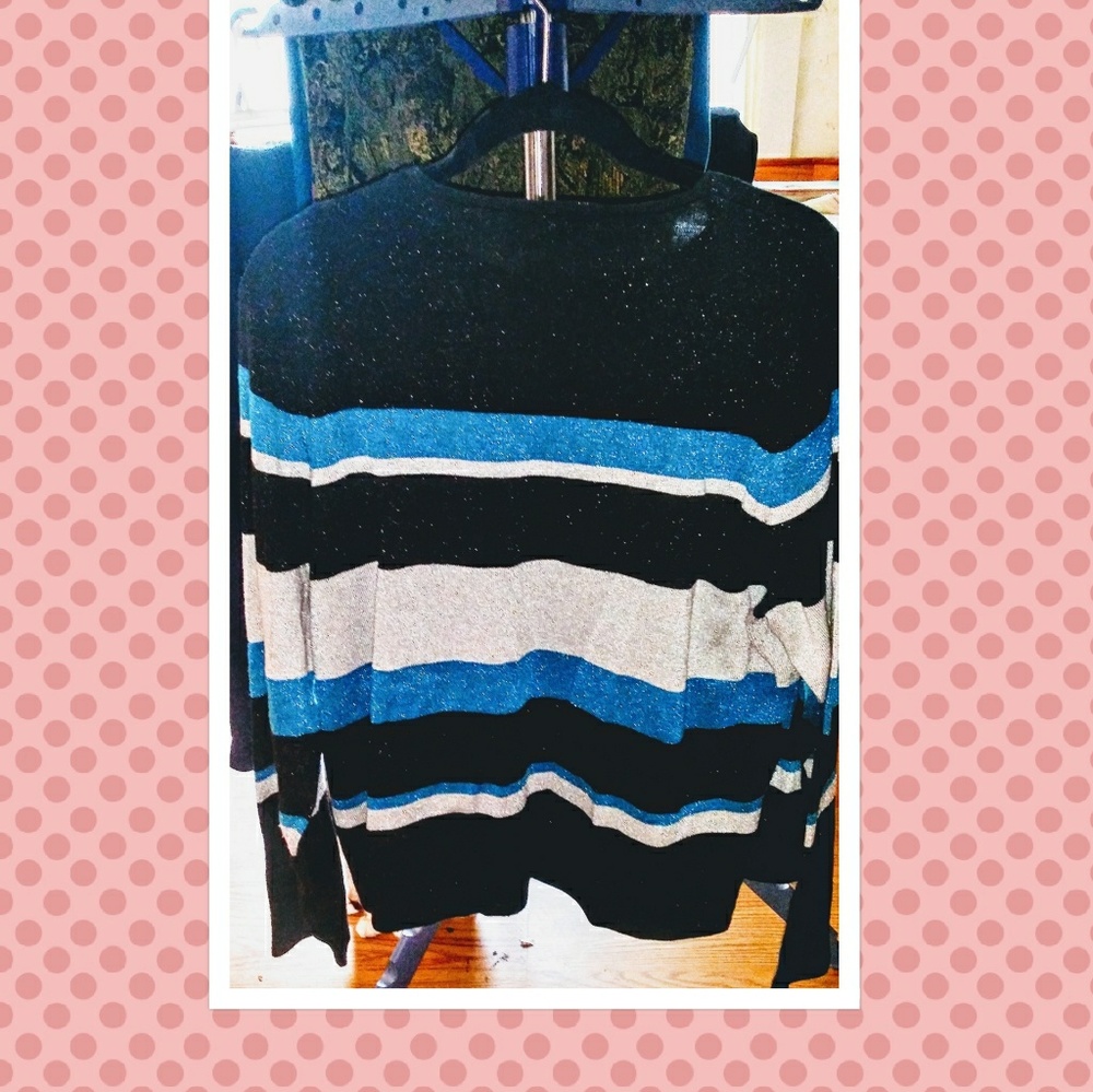 Sag Harbor Mock Cardigan/Shell Set - Picture 3 of 5